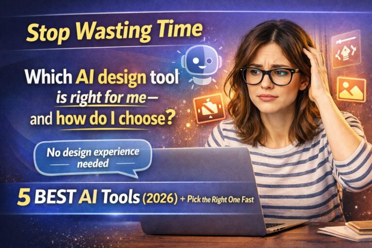 AI for Designers: Best Tools, Features & How to Choose (Beginner-Friendly Guide)