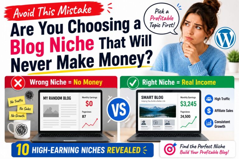 Best Blog Niches That Make Money in 2026 (Beginner-Friendly Guide)