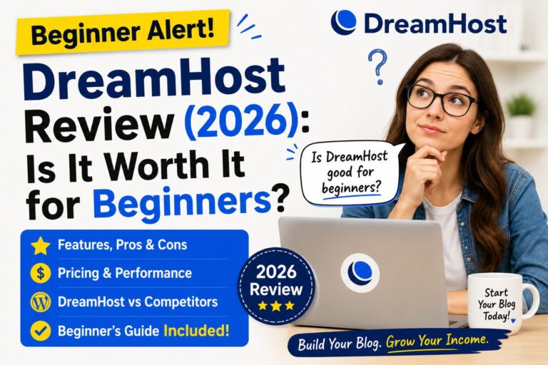 DreamHost Review (2026): Is It Worth It for Beginners?