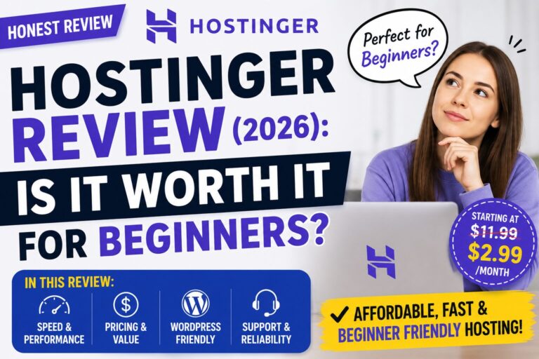 Hostinger Review (2026): Is It Worth It for Beginners?
