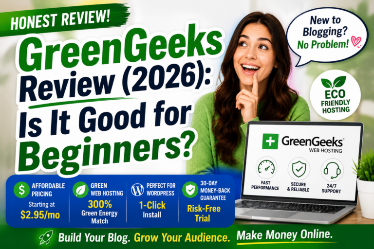 GreenGeeks Review (2026): Is It Good for Beginners?